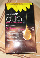 Отдается в дар Краска для волос Garnier Olia 6.35