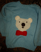 Отдается в дар Детский свитер Мишутка