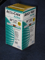 Отдается в дар Accu-Chek Active