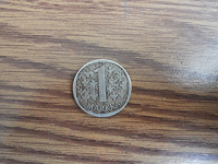 Отдается в дар монета 1 марка 1985 г