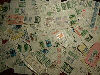 Отдается в дар Почтовые марки (использованные)