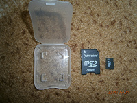 Отдается в дар Флешка MicroSD 128 Мб