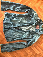 Отдается в дар Рубашка джинсовая мужская.