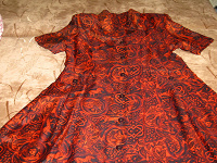 Отдается в дар Платье-халат в винтажном стиле