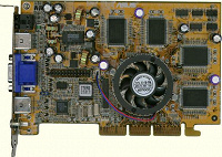 Отдается в дар ASUS AGP v7700 32 Мбт