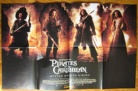 Отдается в дар Постеры Johnny Depp + Pirates of the Caribbean