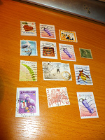 Отдается в дар Набор марок, в основном Словения