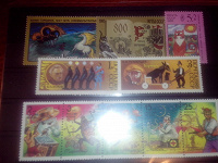 Отдается в дар Набор марок в коллекцию.