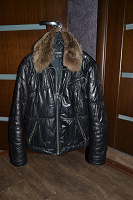 Отдается в дар Куртка мужская «евро зима» из натуральной кожи BISONпр-во Италия