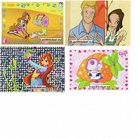 Отдается в дар Наклейки Winx