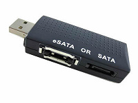 Отдается в дар USB 2.0 / eSATA / SATA адаптер
