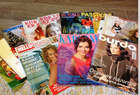 Отдается в дар Много разных журналов( женские, по бизнесу......)