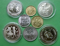 Отдается в дар монеты нумизматам в День защиты детей