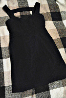 Отдается в дар черное короткое платье 40-42 р.