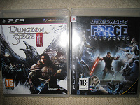 Отдается в дар Игры PS3:Dungeon Siege,Star Wars the Force Unleashed