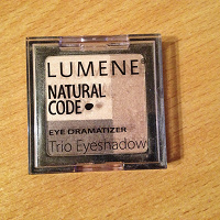 Отдается в дар тени Lumene Natural Code Trio Eyeshadow #2 Beauty