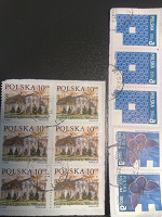 Отдается в дар Польские марки