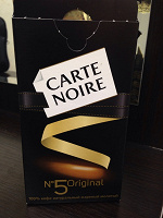 Отдается в дар Кофе молотый carte noire