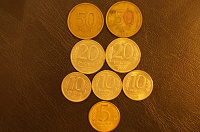Отдается в дар Монеты РФ 1992-93 годов