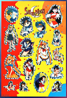 Отдается в дар Наклейки «Sailor_Moon» (часть_5)