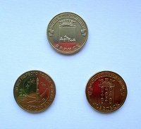 Отдается в дар Три монеты ГВС
