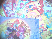Отдается в дар Наклейки Winx