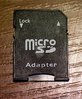 Отдается в дар Адаптер microSD на SD