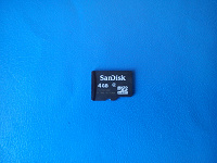 Отдается в дар Карта MicroSD 4GB