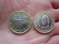 Отдается в дар Монеты по 1 евро