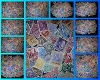 Отдается в дар Более 1000 очень старых марок