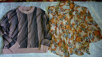 Отдается в дар Кофта и блузка женские,xxxl