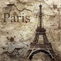 Отдается в дар Тетрадь с Парижем «Paris. Voyage» (А4)