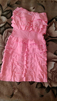 Отдается в дар Розовое платье XS-S