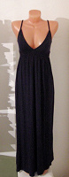 Отдается в дар Темно-фиолетовое длинное платье ТВОЕ, размер S-M (на этикетке написано 48L)