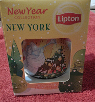 Отдается в дар новогодний чай от Липтон