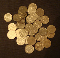 Отдается в дар Монета 10 рублей 1992 г.