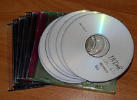 Отдается в дар Чистые DVD-R