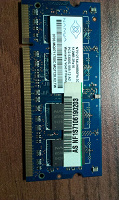 Отдается в дар Модуль оперативной памяти DDR для ноутбука 512mb. NT512T64USH8B0FN-3C
