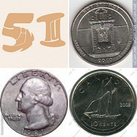 Отдается в дар Монетный дар 50+