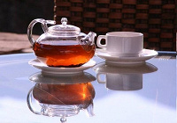 Отдается в дар чай с клюквой и брусникой ароматизированный черный