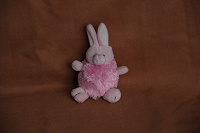 Отдается в дар Мягкая игрушка — розовый зайчик