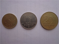 Отдается в дар Венгерские монетки