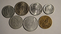 Отдается в дар Монеты геллеры Чехии, Словакии, Чехословакии