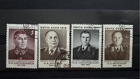 Отдается в дар Маршалы СССР. Почтовые марки СССР.