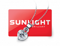Отдается в дар Купон+чек на получение сердечка в Sunlight