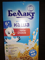 Отдается в дар Кашка молочная Белакт из 5-ти злаков