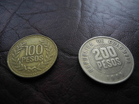 Отдается в дар Монеты Колумбии