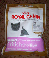 Отдается в дар Royal Canin (Роял Канин) British Shorthair Kitten — Корм для котят британской короткошерстной кошки