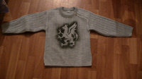 Отдается в дар теплый свитер на мальчика 5-6 лет