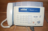 Отдается в дар Телефон-Факс-Копир Brother FAX-222